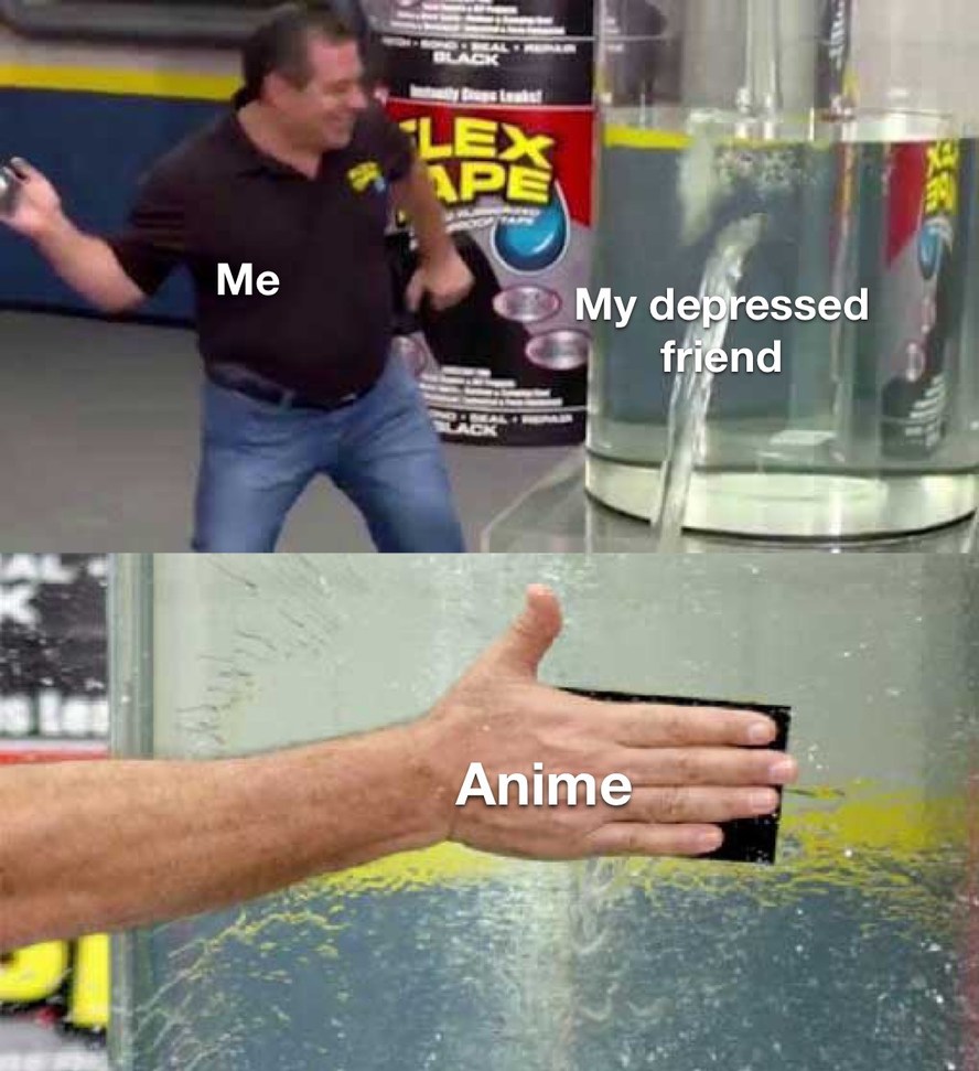 In Anime We Trust - meme