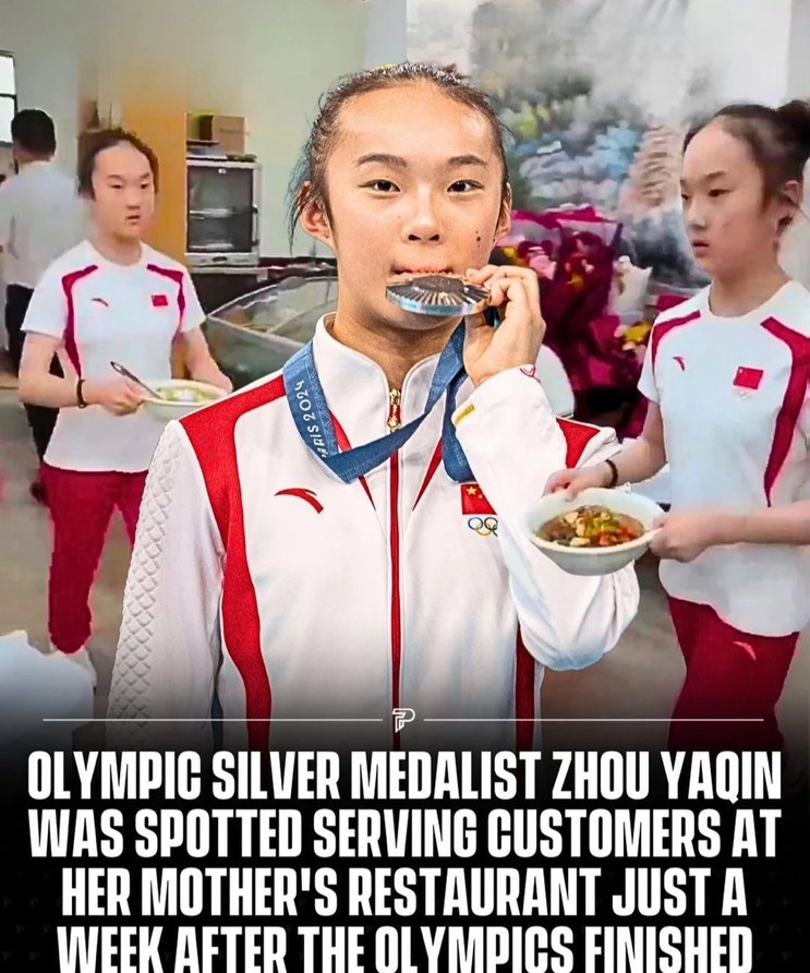 She is a great athlete and a great daughter - meme