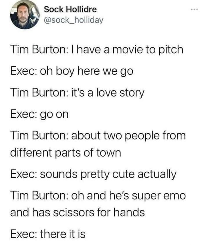 Tim Burton meme