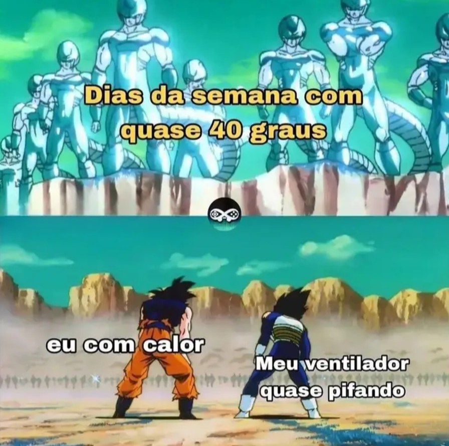 Calor escaldante - meme