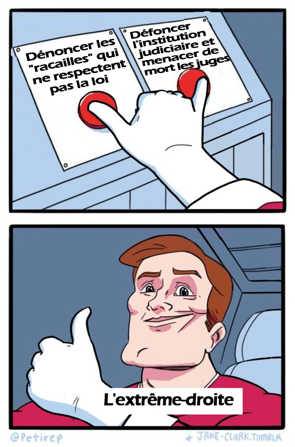 La justice c'est pour les autres - meme