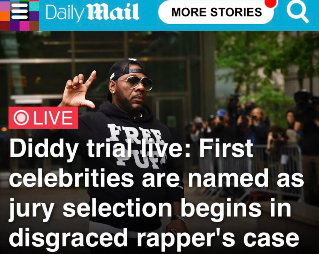 First day of Diddy's trial and celebrities already dropping like cameos - meme
