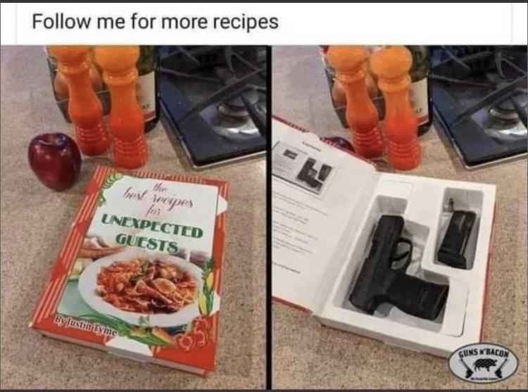 ﻿Follow me for more recipes Guns4 Racde UNEIDLCILD GU.51S
