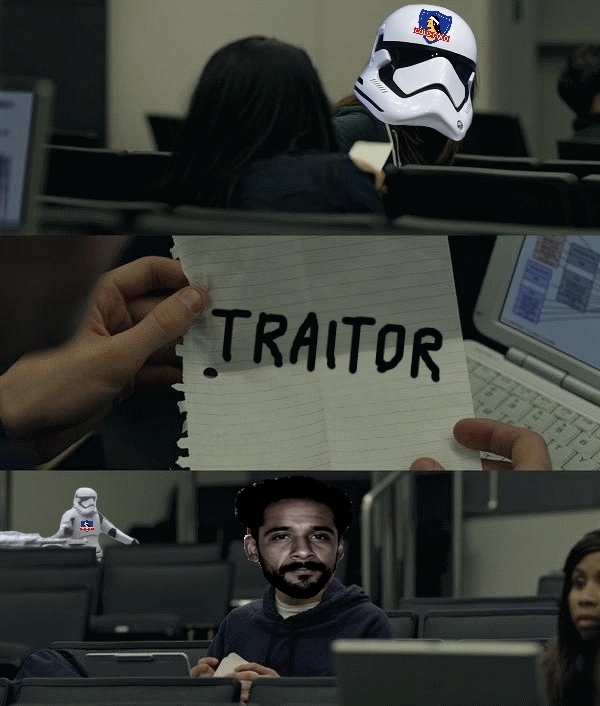 traidor - meme