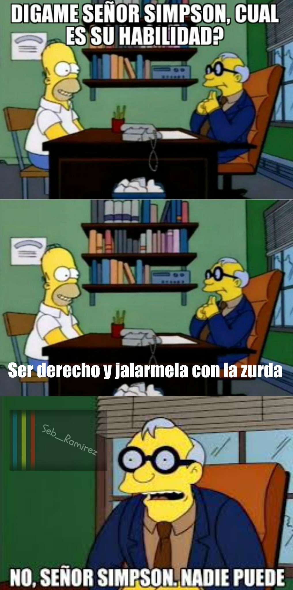Homer el maestro... - meme