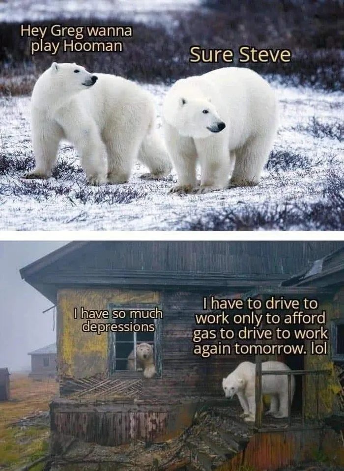 Polar depression - meme