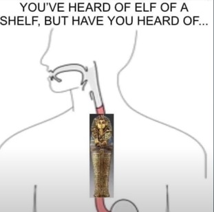 sarcophagus in the Esaphagus XD - meme
