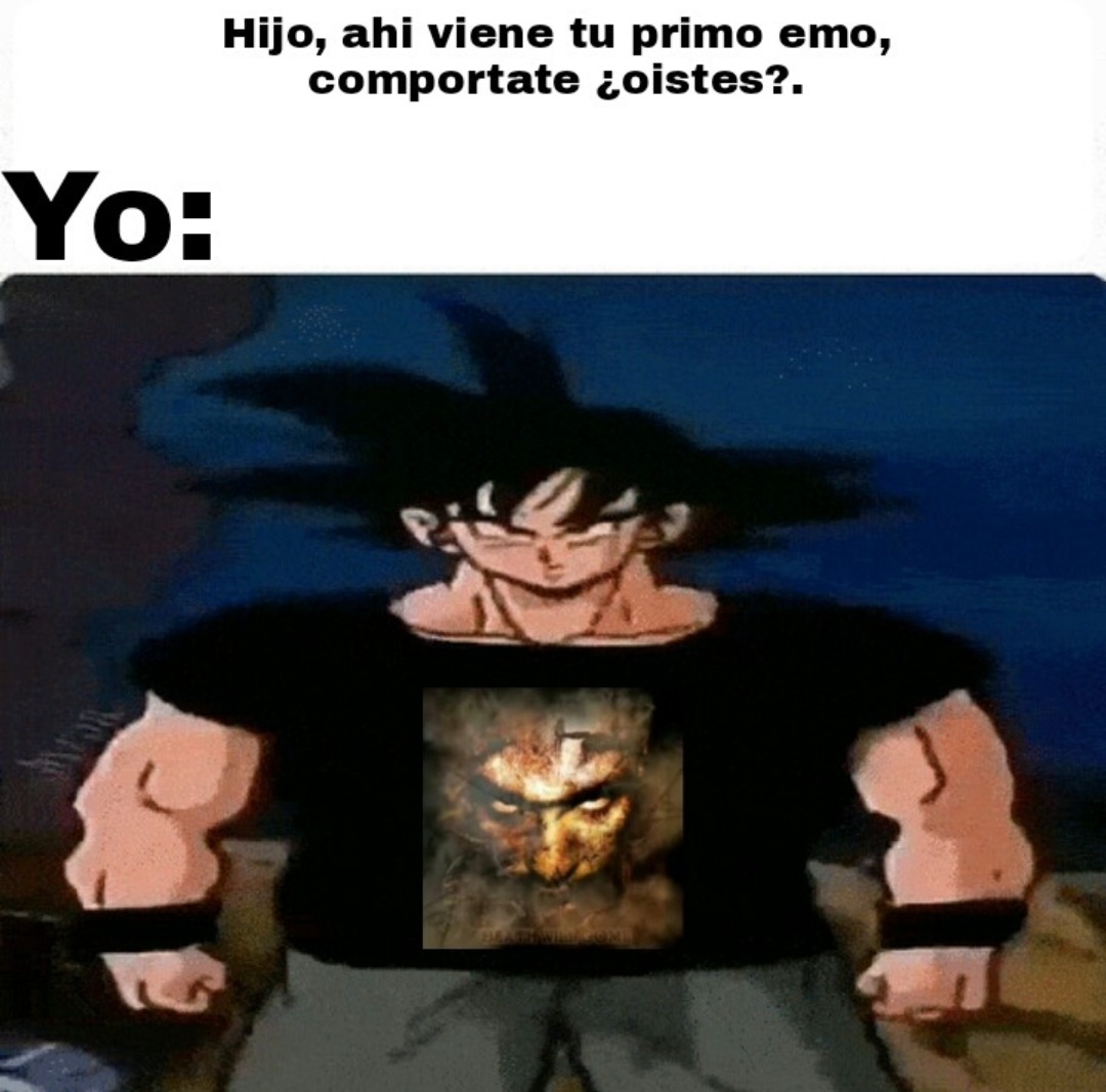 Contexto: el anticristo2007 le dedico una critica desrructiva a los emos en la cual se la pasaba tirandoles mierda y los emos se ardieron - meme