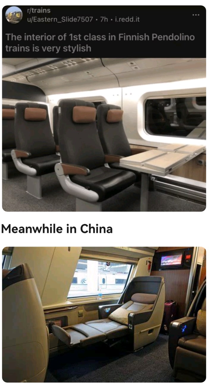 And you don't even have a bullet train. - meme