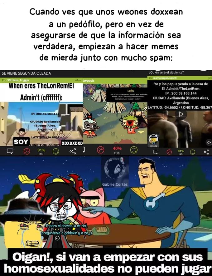 Meme de mierda, lo sé