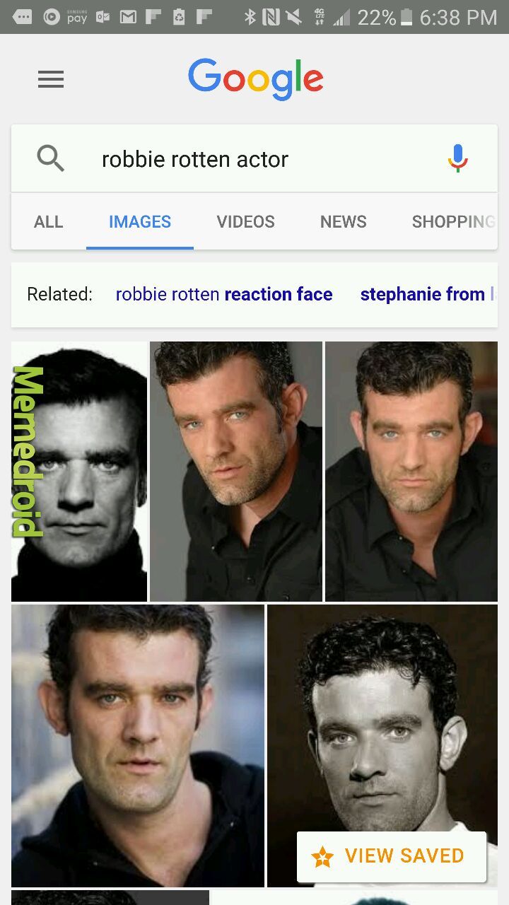 Did anyone know Robbie was hot? - meme