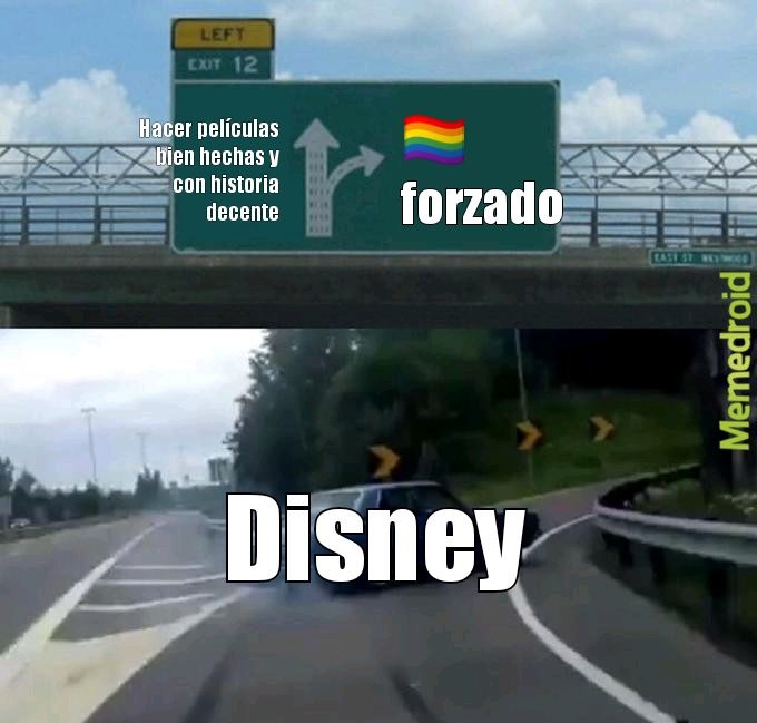 Disney ya te dijimos que no queremos Progres...hasta ellos andan ardidos - meme