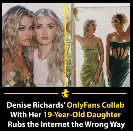Denise Richars Onlyfans collab with her 19yo daughter - meme