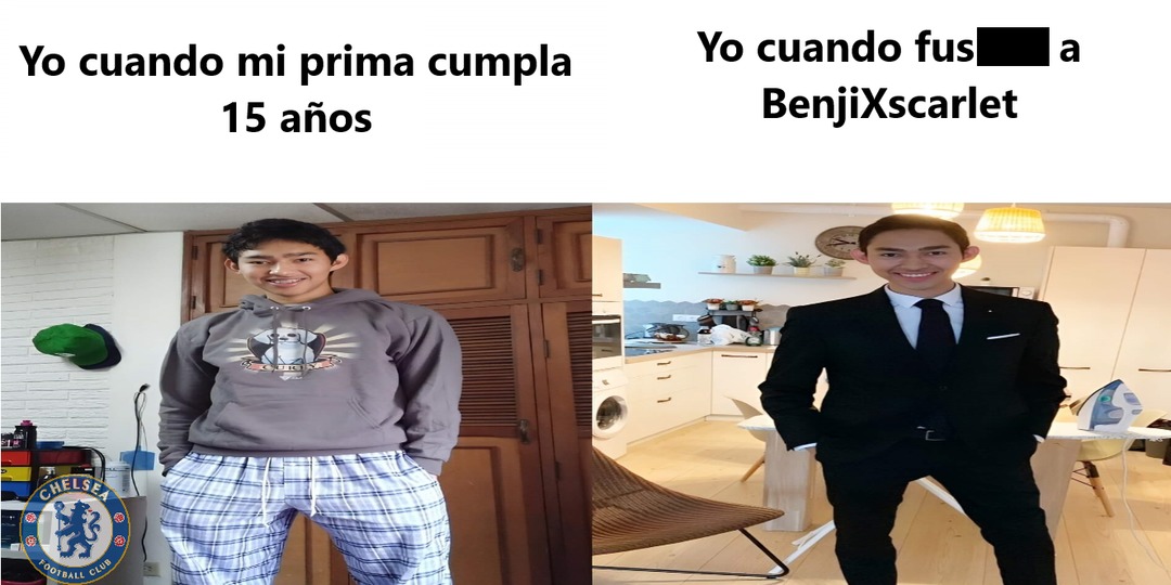 Contexto:BenjiXscarlet es un youtuber que hace canciones basura de sprunki etc. - meme