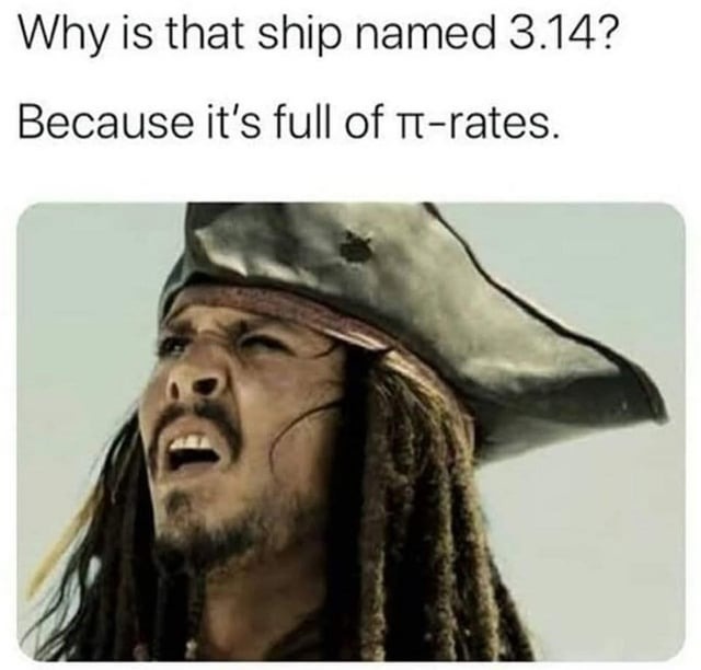 Pi day jokes - meme