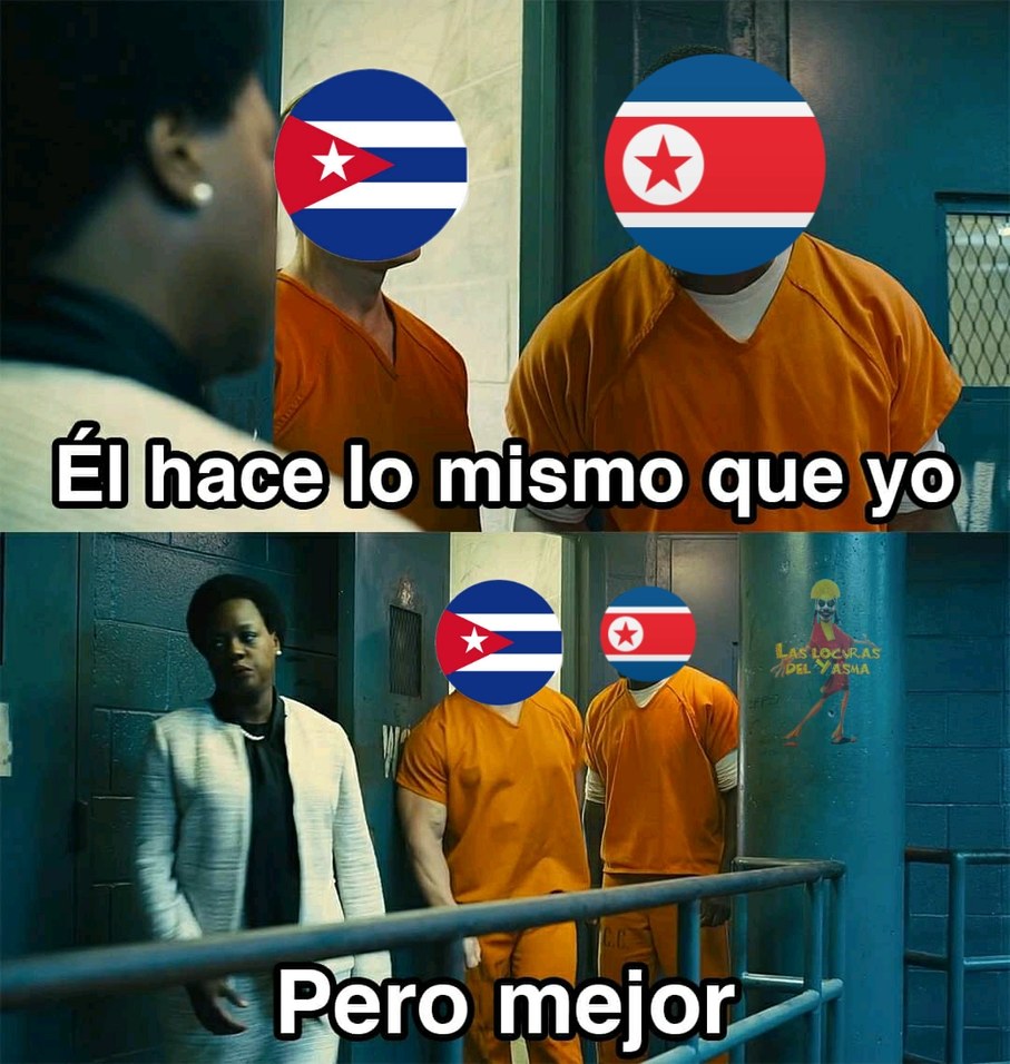 Cuba vs Korea - meme