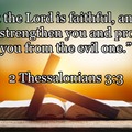 2 Thessalonians 3:3