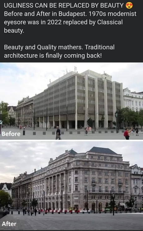Modernist architecture looks great - meme