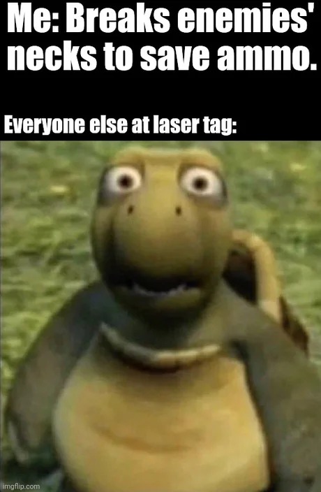 Laser tag meme