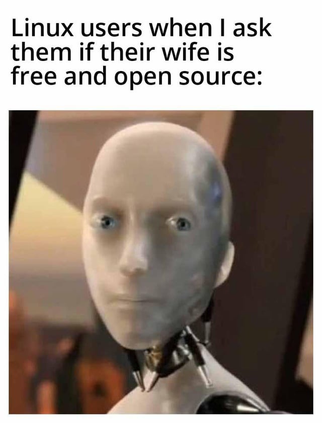 dark humor for linux users - meme