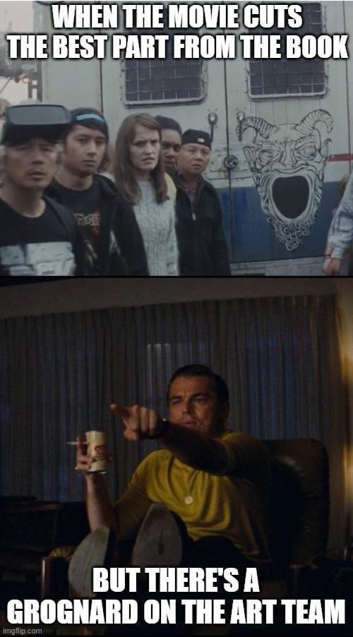When the art team is more loyal to the lore than the writers - meme