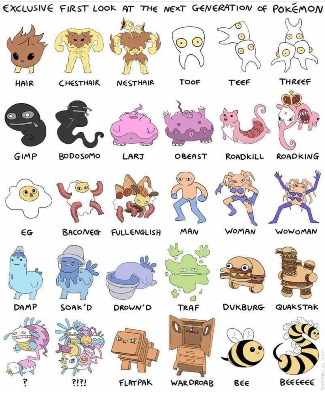 Back in my days, there were 151 pokemon - meme