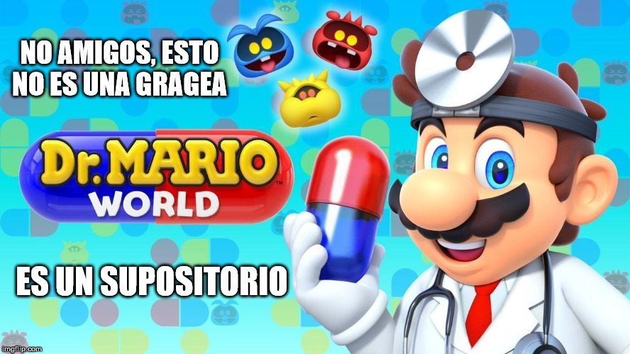 Dr. Mario World - meme