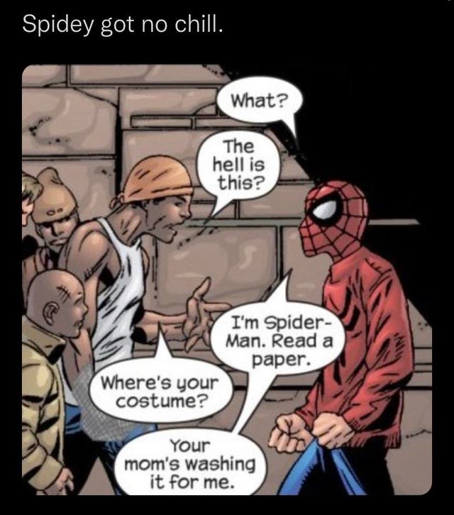 Spider racist - meme