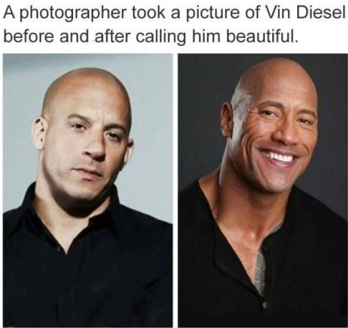 The Rock and Vin Diesel memes