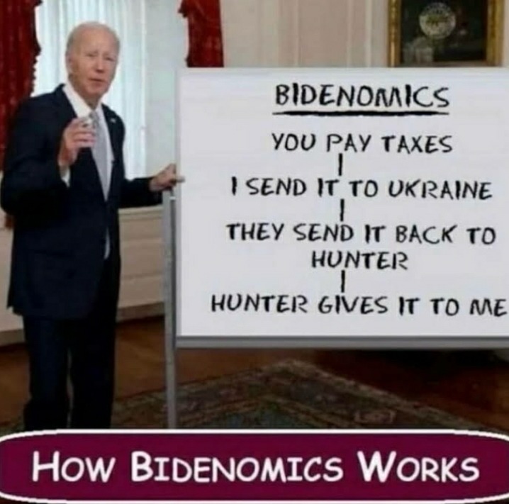 Joe Biden is a CIA Front, man! - meme