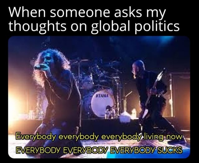 Global politics - meme