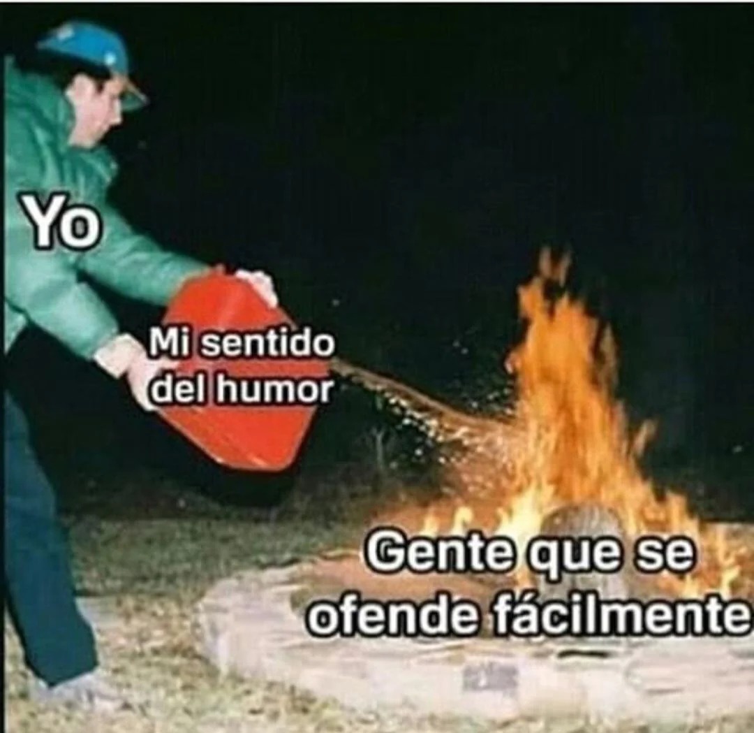 todos unos ofendidos - meme
