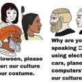 "Our culture isn't your costume" hypocrisy