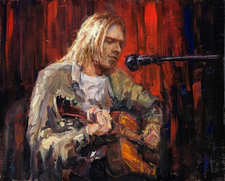 Unplugged, My oil painting - meme