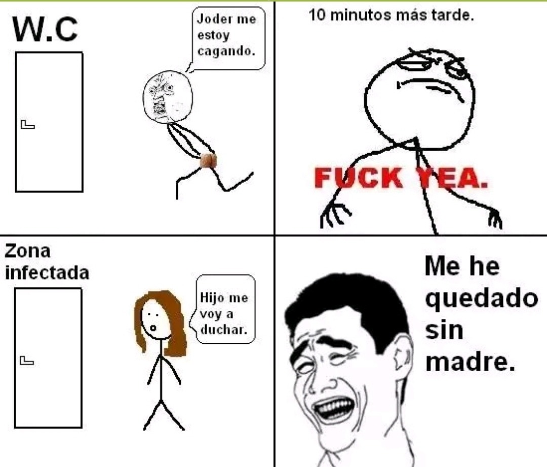 Me pasó mañana - meme