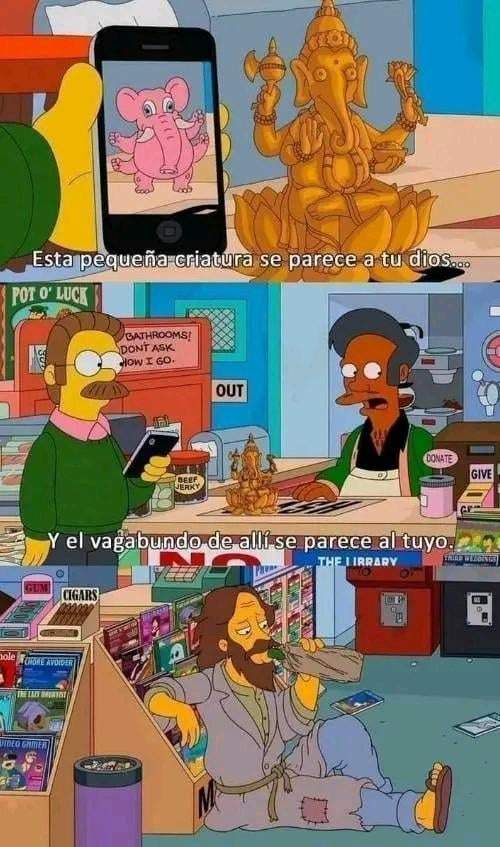 Este bicho se parece más a tu dios que a mí bro - meme