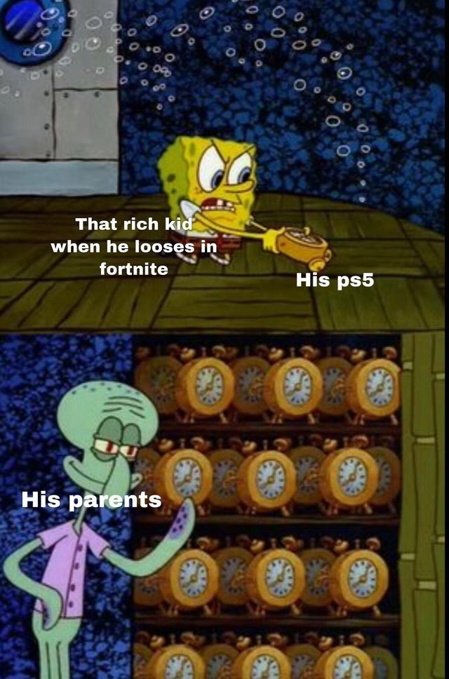 Rich parents - meme