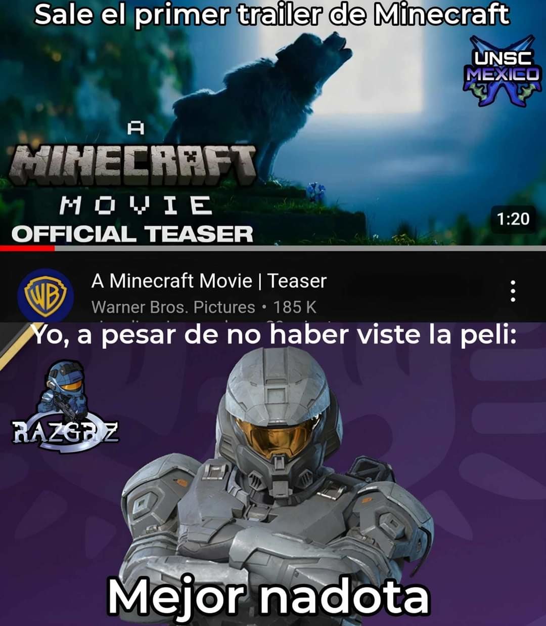 Está feo - meme