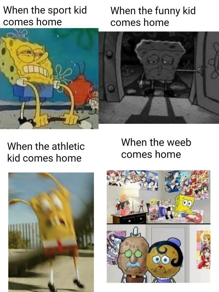 Kids comes home - meme