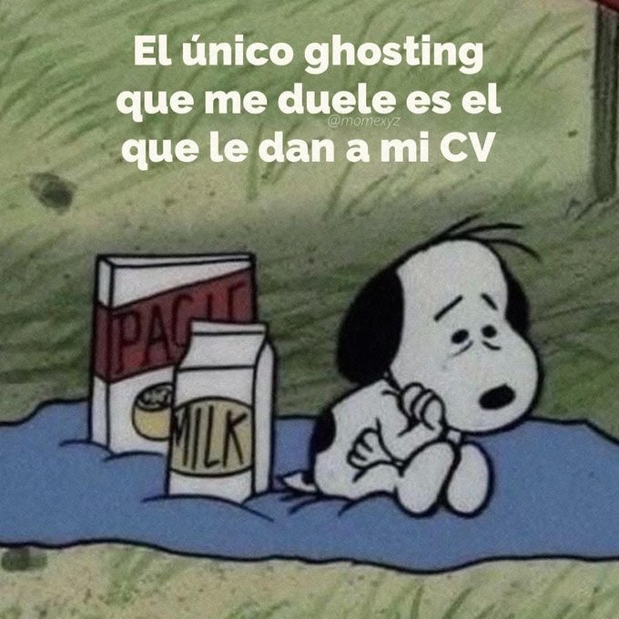 Ghosting real - meme