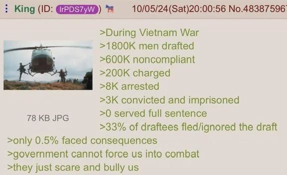 Draft dodgers 1, Government 0 - meme