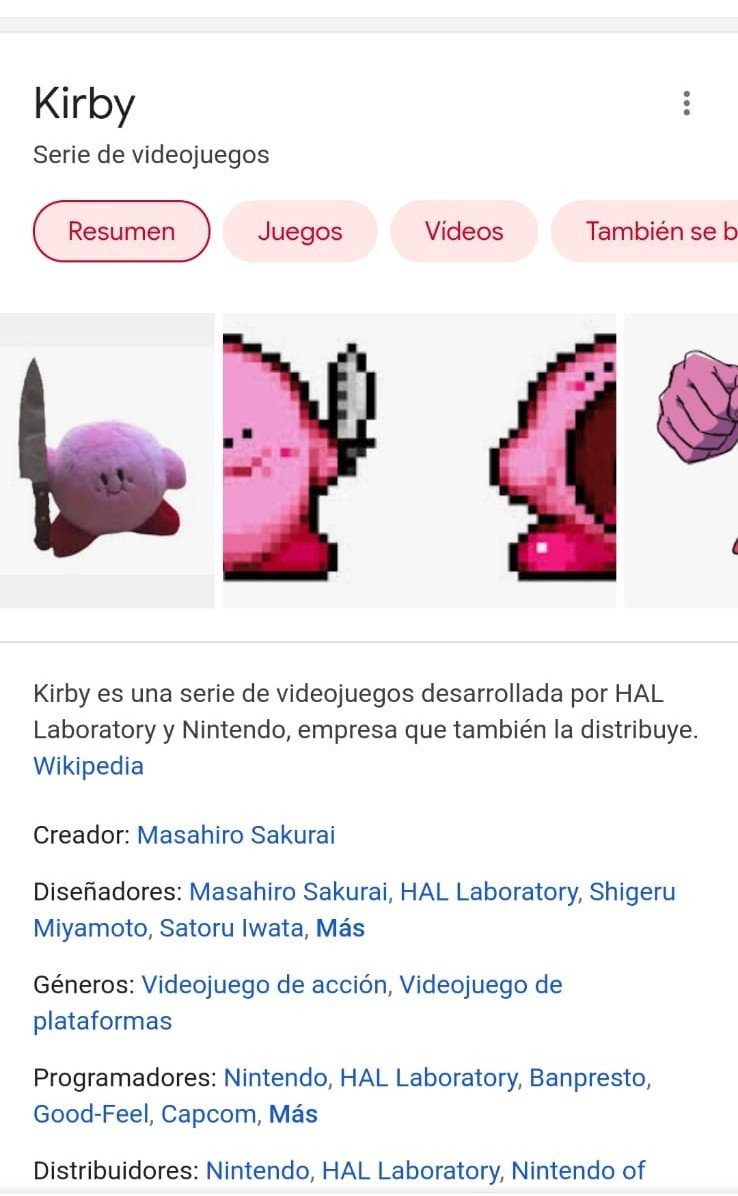 Killbill osea, kirby... - meme