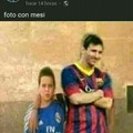 Foto con Messi