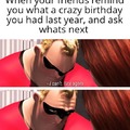Crazy birthday meme