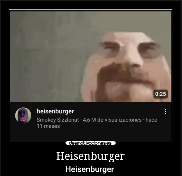 Heisenburger - meme