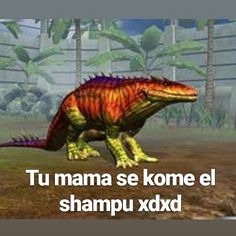 El titulo se lo trago un dinosaurio - meme