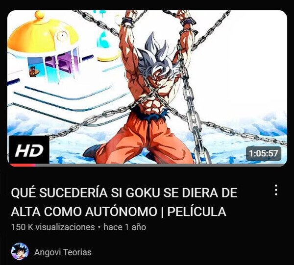 Goku no! es demasiado fuerte! - meme