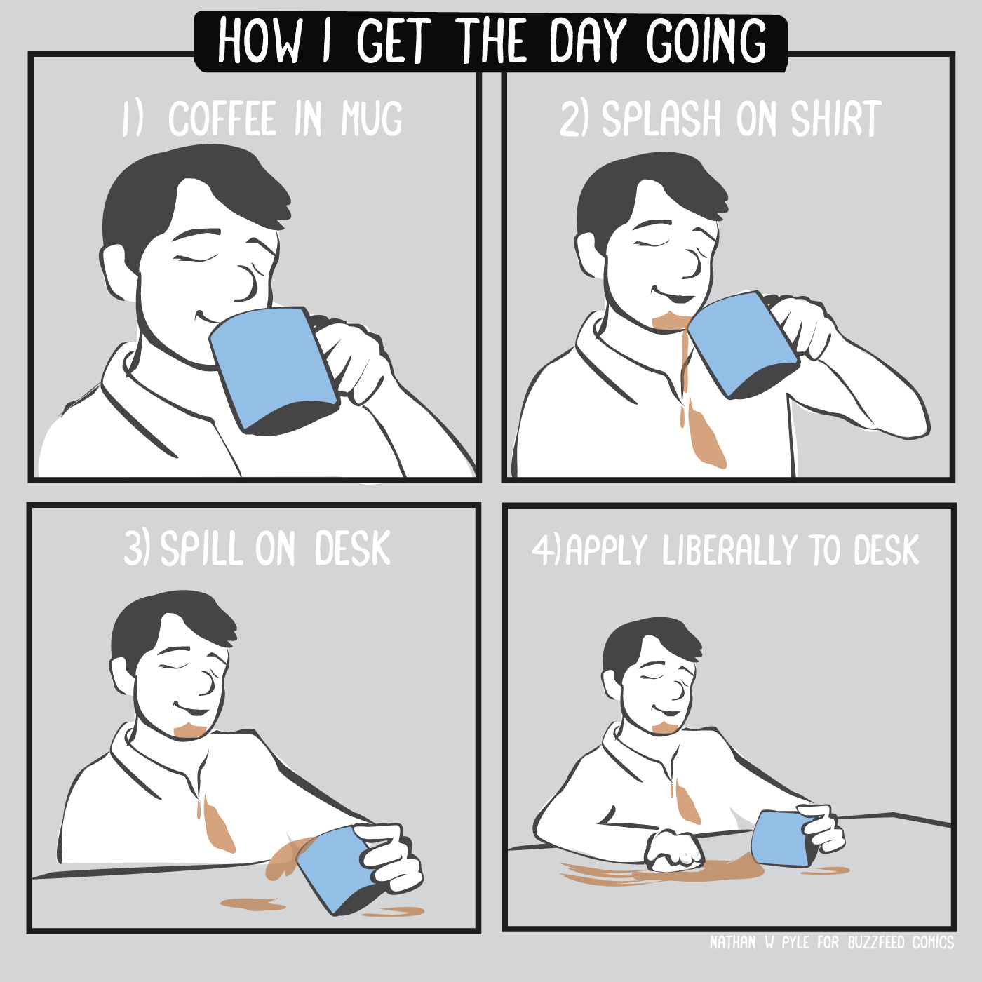 Just morning coffee - meme