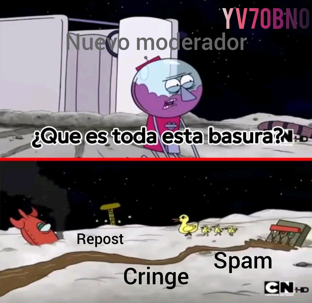 Nuevos moderadores - meme