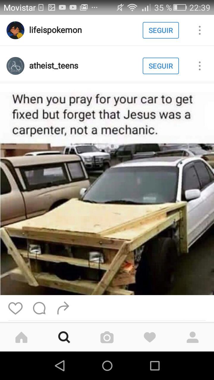 It doesn't matter. You got your car repaired don't you? - meme